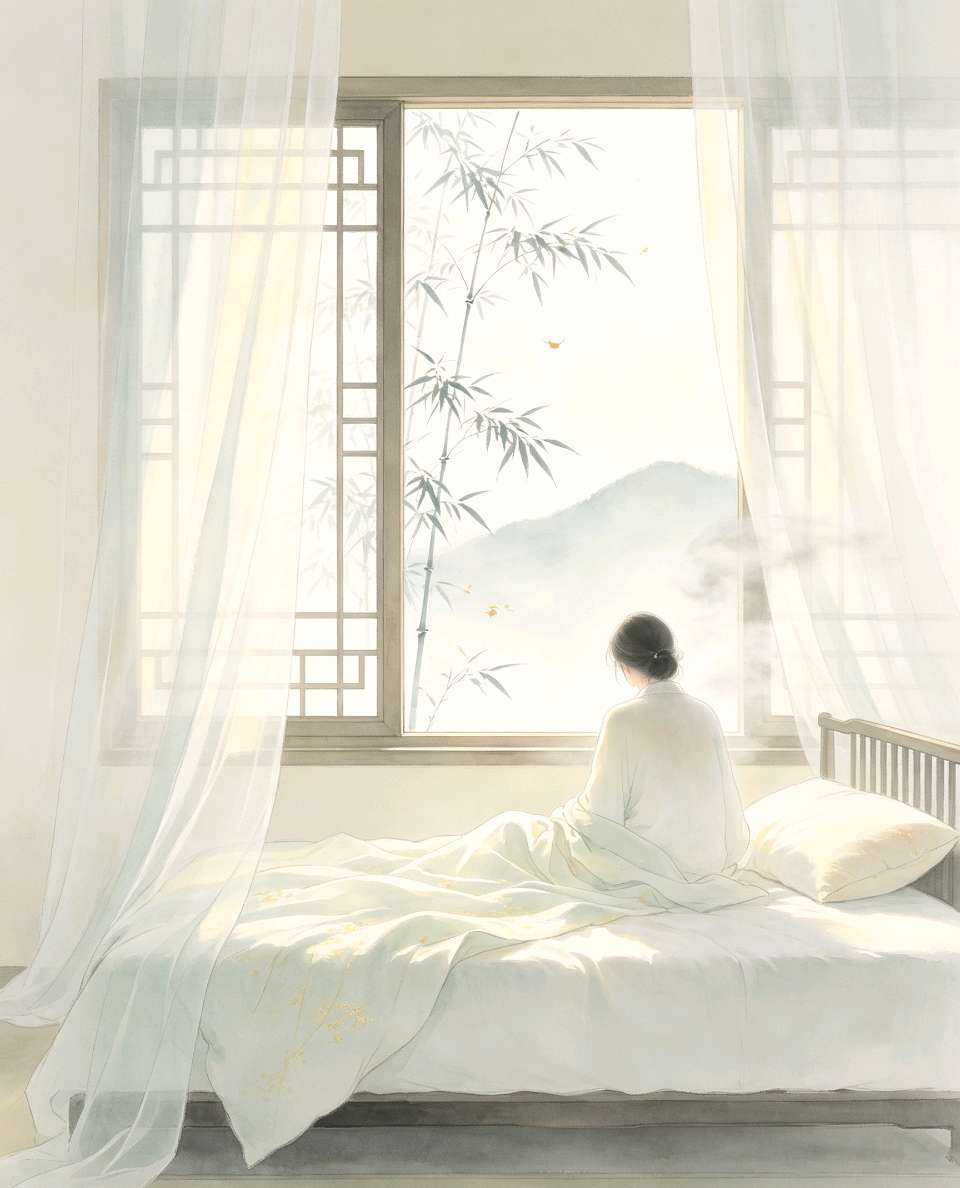 《秋晨醒来》联机全球发布虞慧作品欣赏(图4)