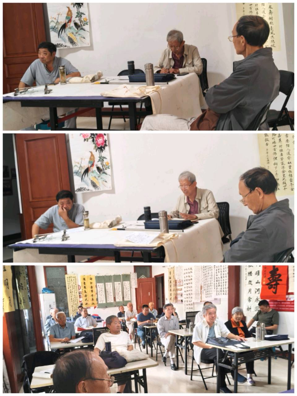 金风聚贤研翰墨 擘画书艺启新程｜嘉祥老年书协圆满举办工作安排与作品点评活动（图15）