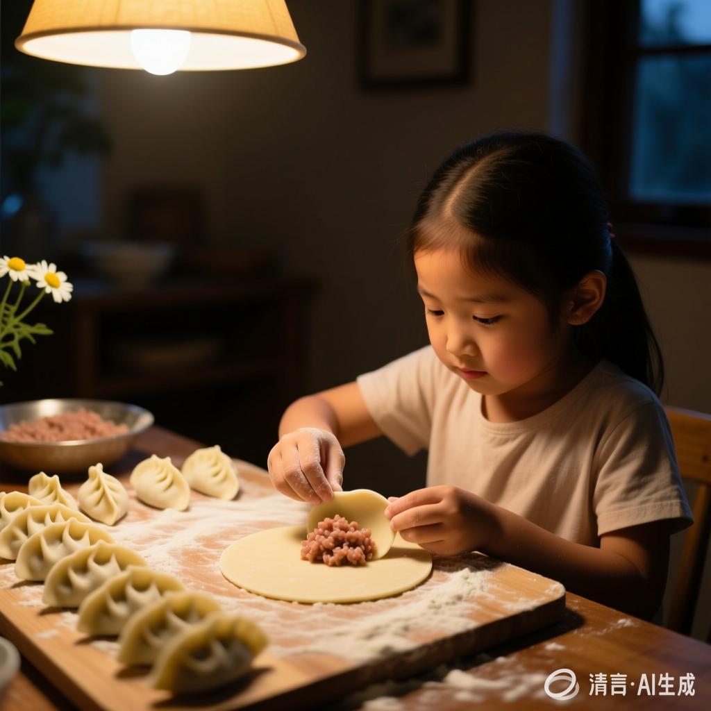 马淑云:【土掉渣·滑溜曲】小花学包水饺(中国憨派文学)(图2)