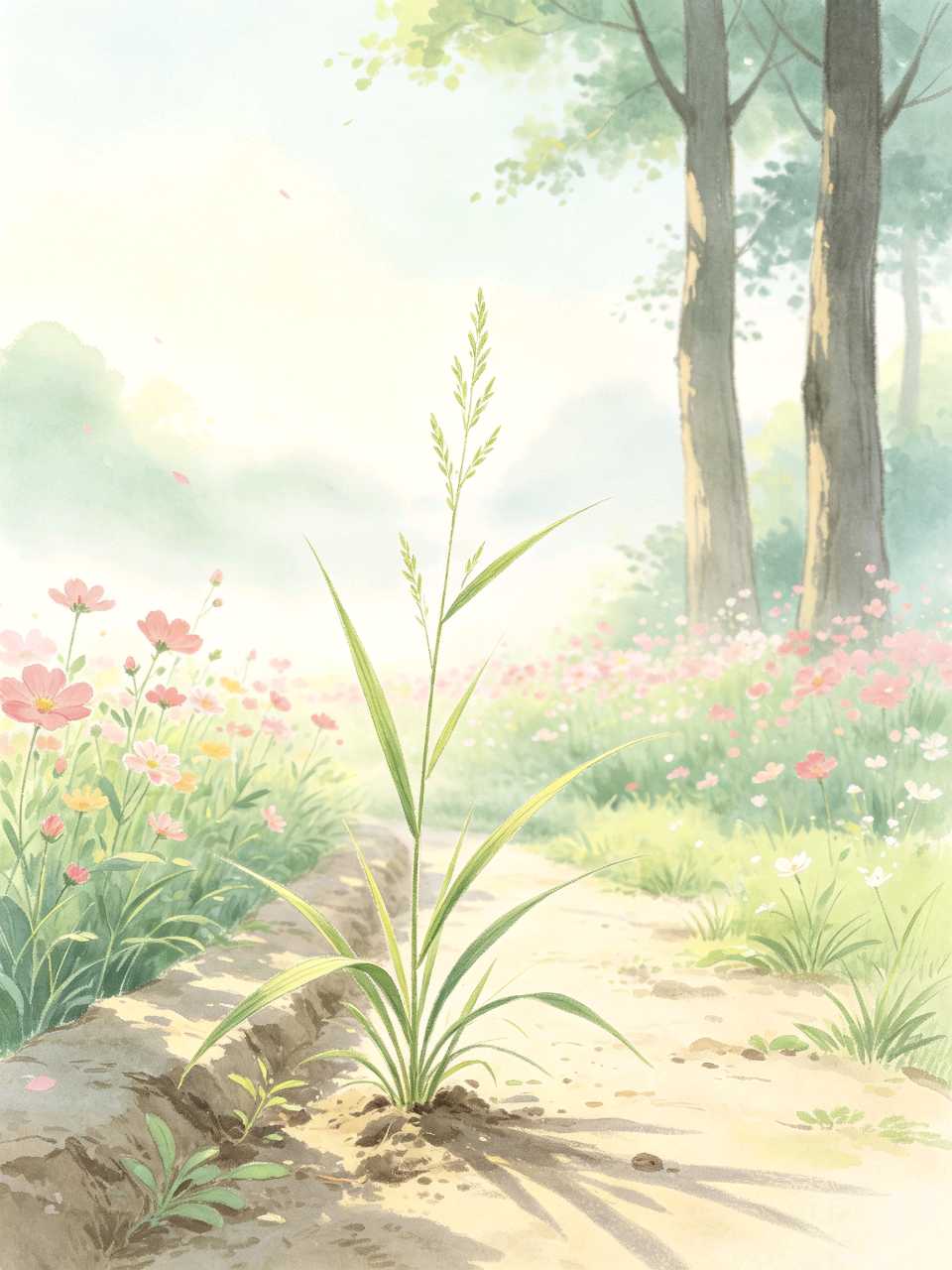 请欣赏《小草的心声》作者/龙飞 主播/过往 编辑/看海【中国长江文学社】有声文学平台【第19727期】（图3）