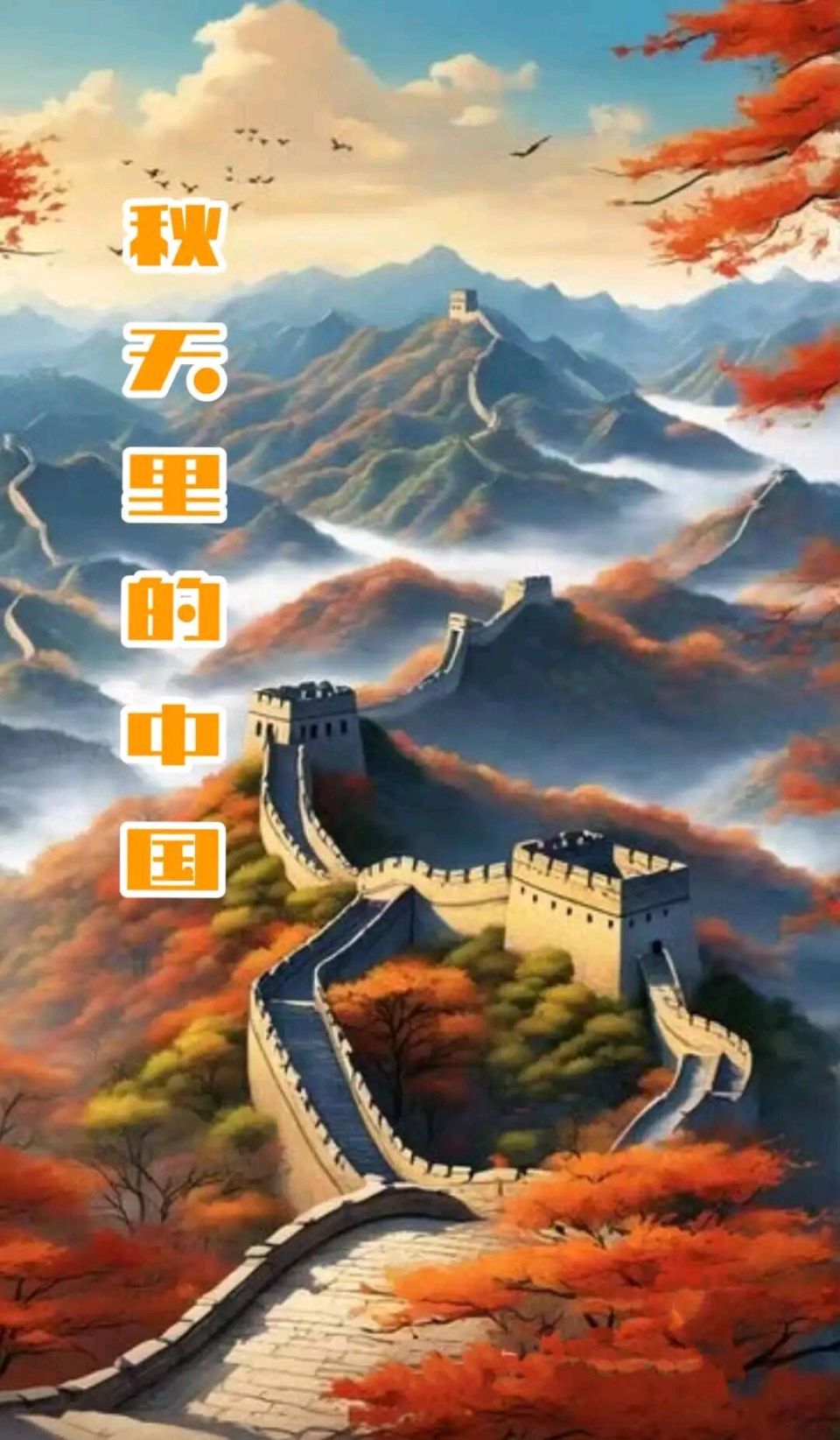 聆听 ‖ 合诵《秋天里的中国》作者/殴震 合诵/夜色阑珊 段誉（图5）