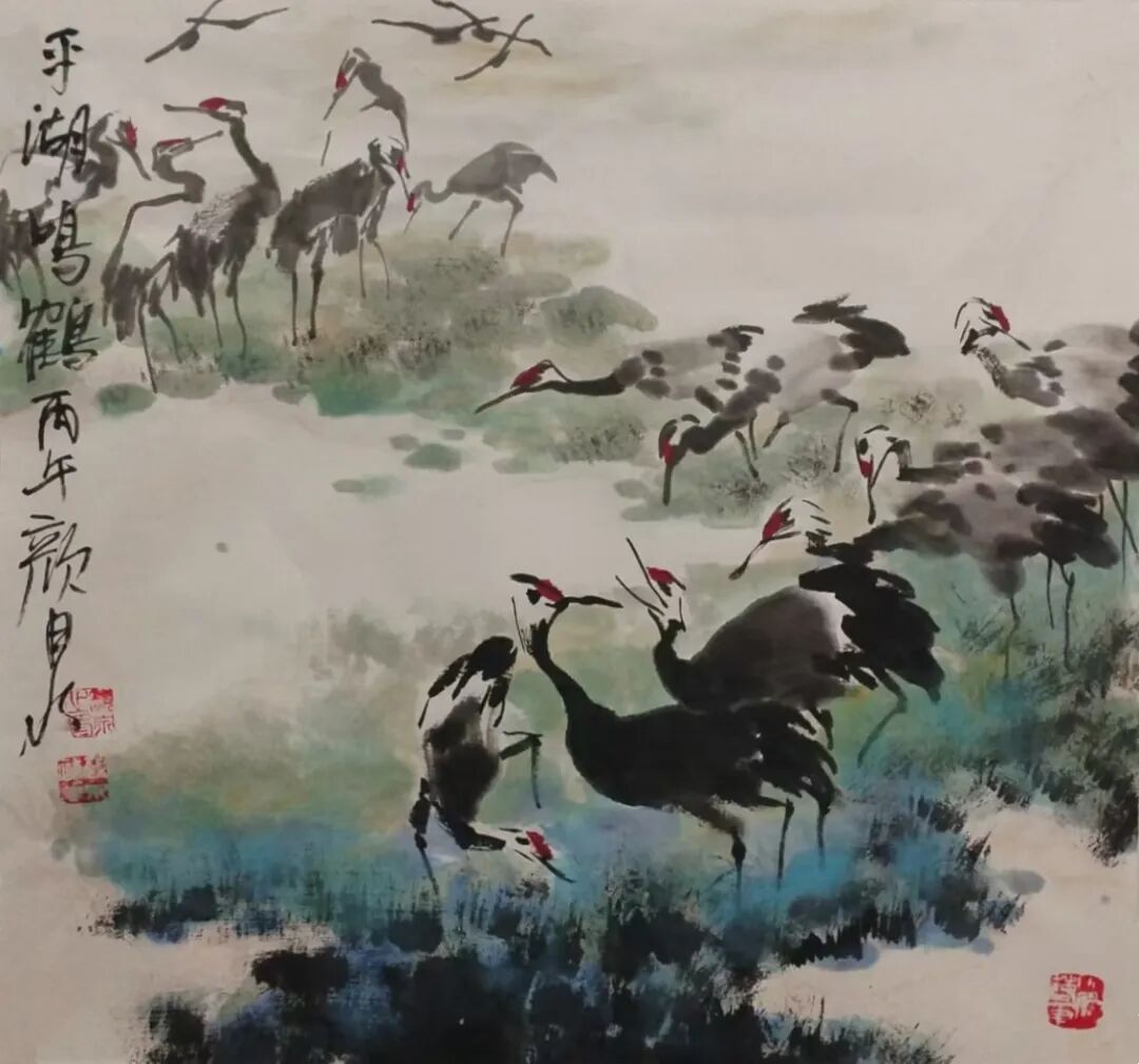 颜泉【皓月当空·翰墨传情】2026中国当代书画名家欢度中秋佳节(图17)
