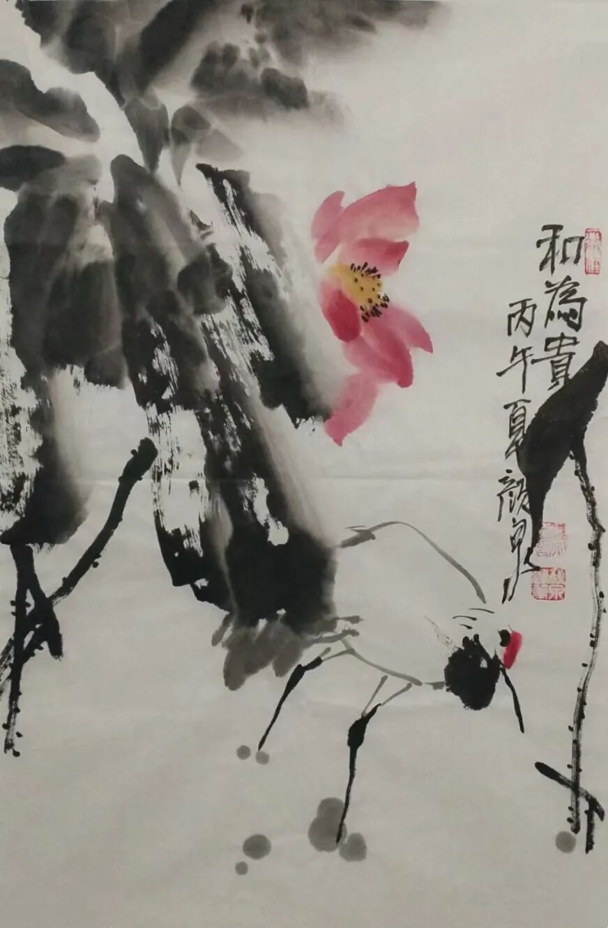颜泉【皓月当空·翰墨传情】2026中国当代书画名家欢度中秋佳节(图15)