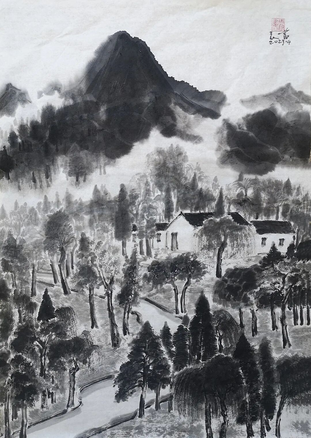 马良书【皓月当空·翰墨传情】2026中国当代书画名家欢度中秋佳节(图9)