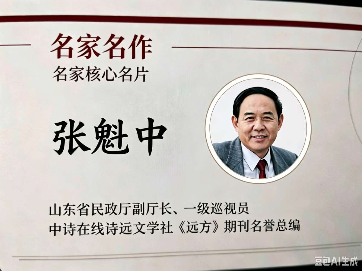 《远方》94期/9月15日/特刊(张魁中诗词系列/牡丹旧草)/名誉总编张魁中/名誉主编郭栋超/总编诗远/常务总编陈东林/协办:安徽博联电力(图4)