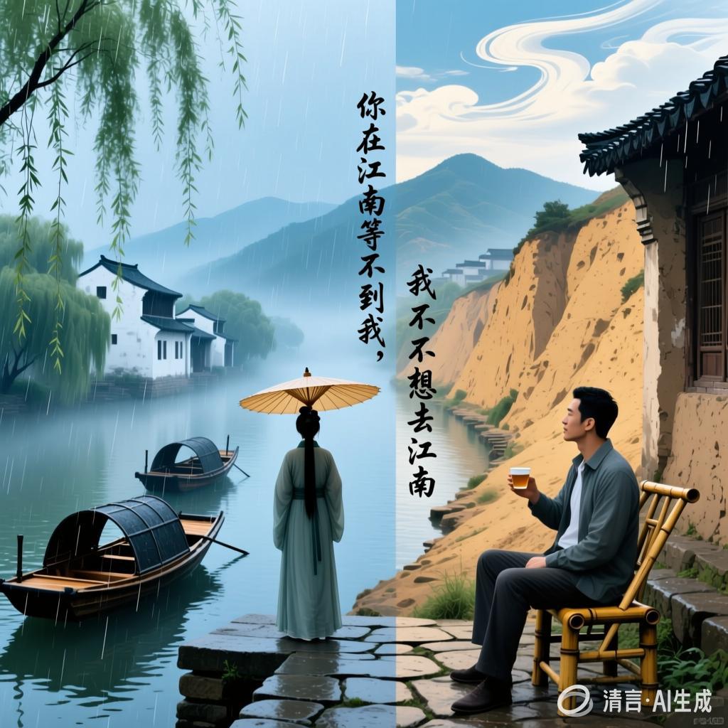 【中国憨派文学】童华:你在江南等不到我,我不想去江南(图2)