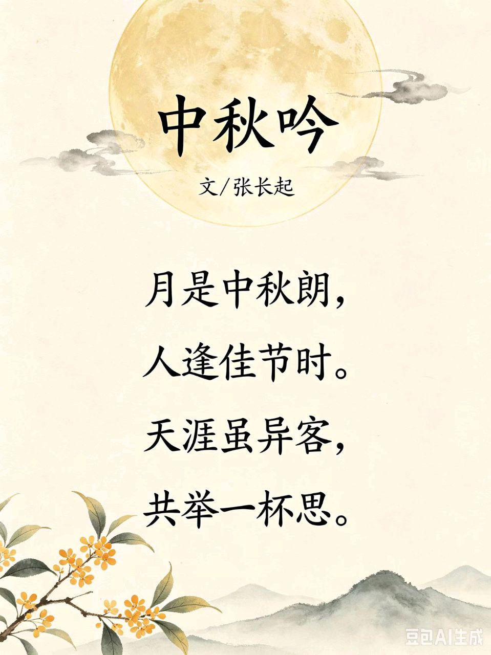 月满中秋 诗寄家国(图20)