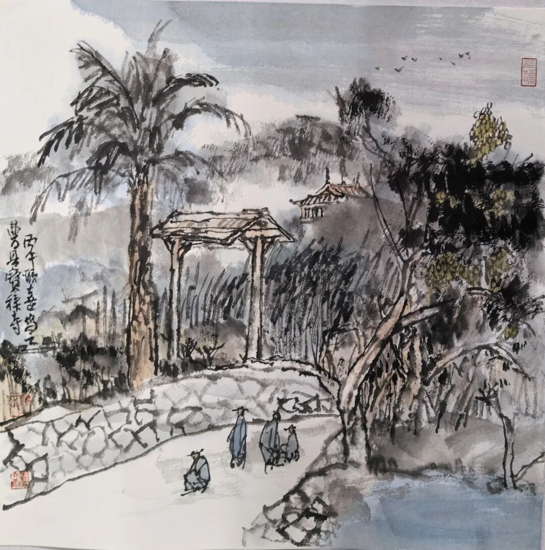 陈联喜《游艺求真》中国当代书画名家致敬文脉主题汇展（图14）