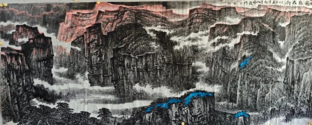 仇顺廷《游艺求真》中国当代书画名家致敬文脉主题汇展（图25）