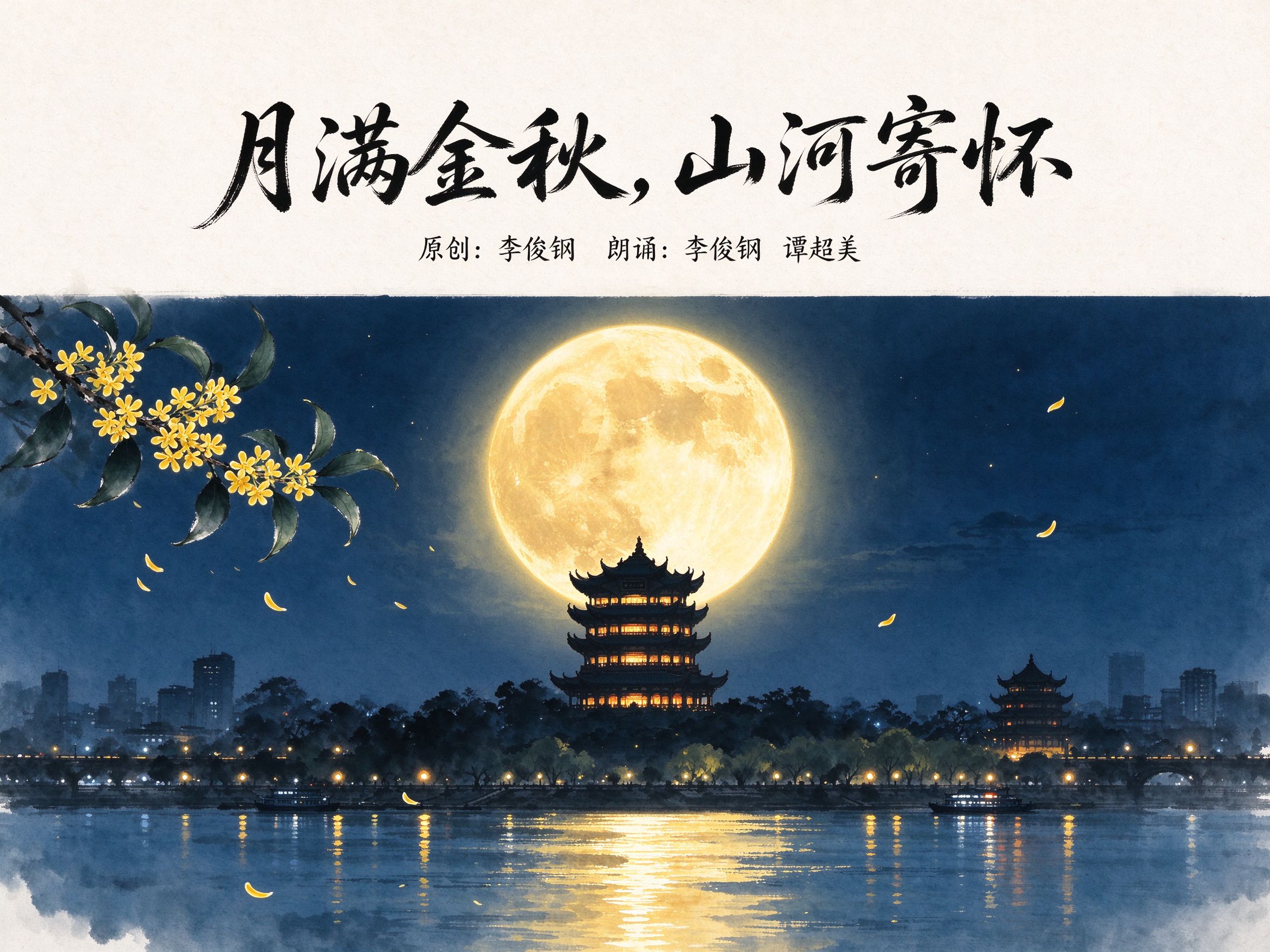 月满金秋，山河寄怀