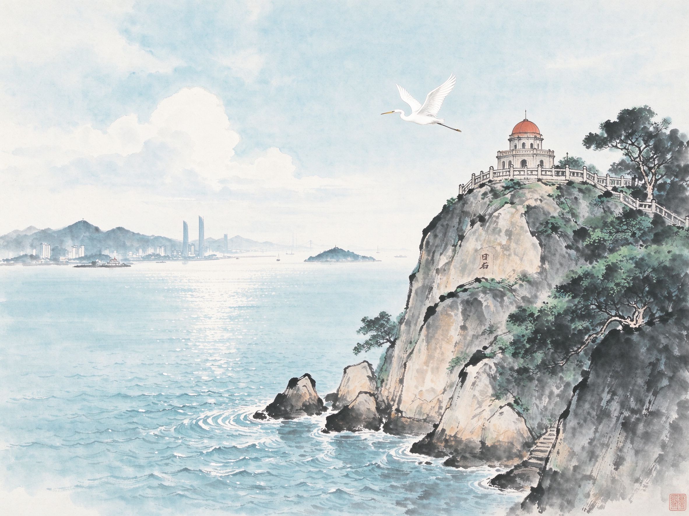 鼓浪屿日光岩