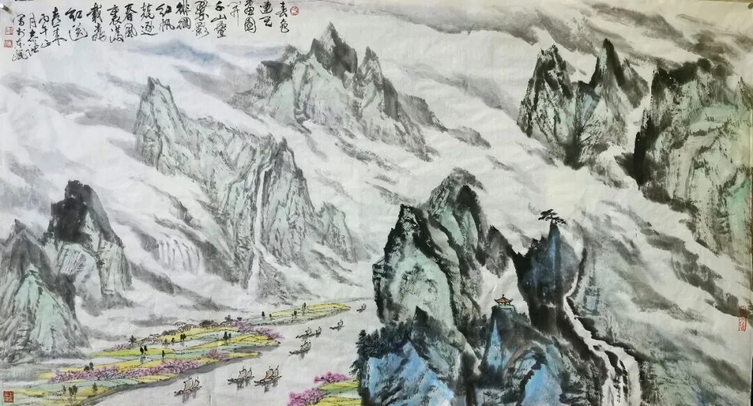 陈志谦《游艺求真》中国当代书画名家致敬文脉主题汇展（图14）
