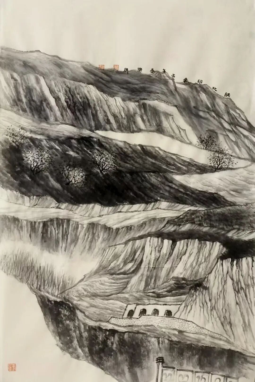 谢建军《游艺求真》中国当代书画名家致敬文脉主题汇展（图20）