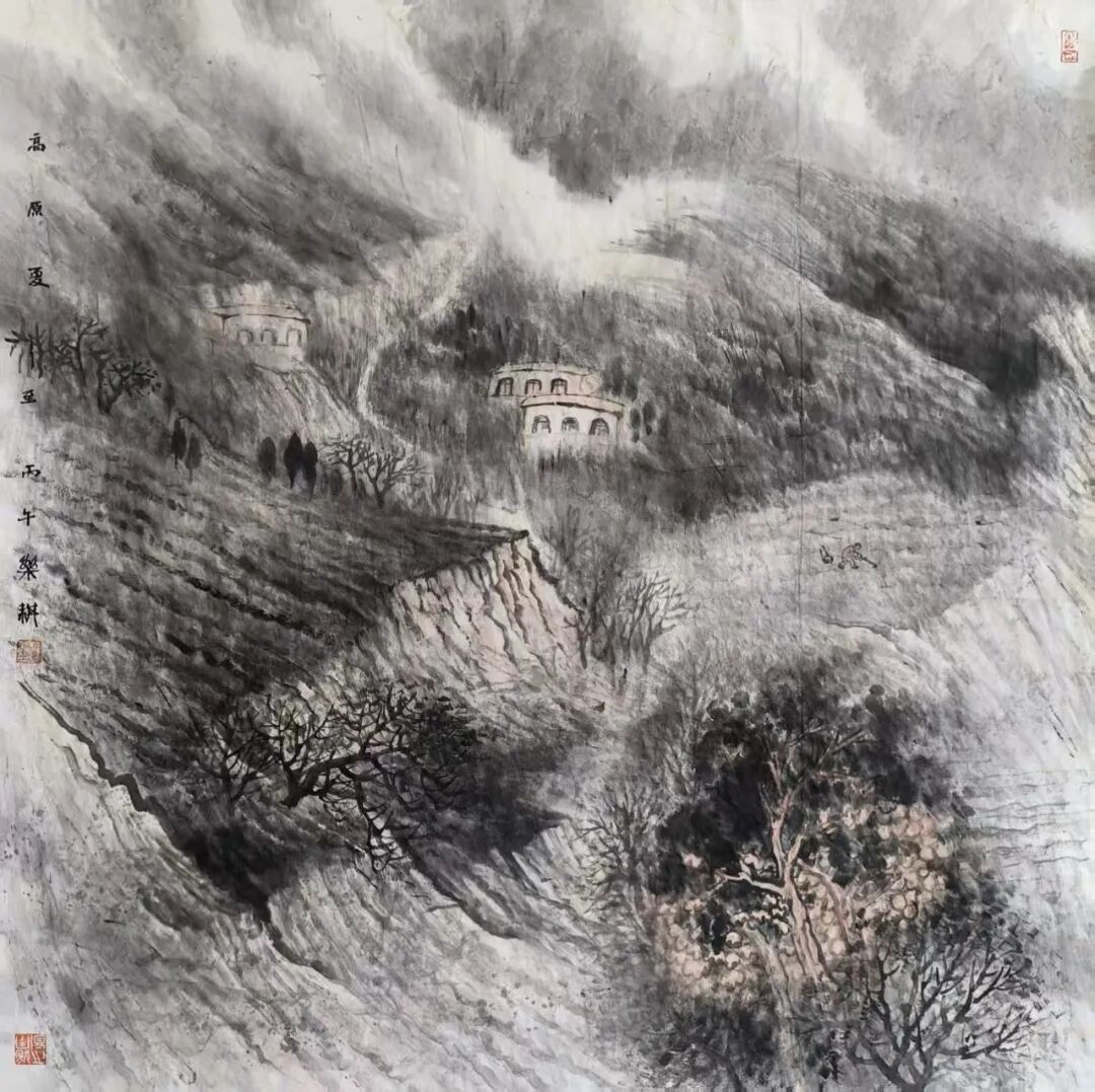 谢建军《游艺求真》中国当代书画名家致敬文脉主题汇展（图24）