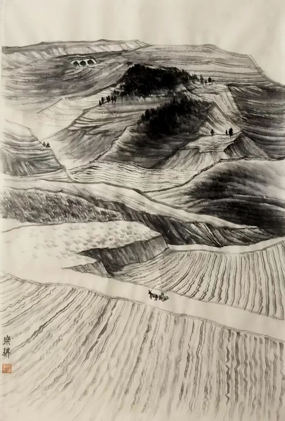 谢建军《游艺求真》中国当代书画名家致敬文脉主题汇展（图21）