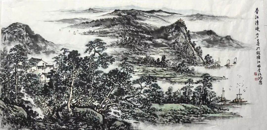 李项鸿《游艺求真》中国当代书画名家致敬文脉主题汇展（图11）