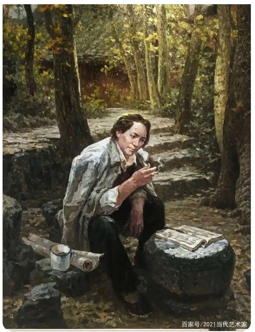 四十年坚守,刘世群以画笔再现长征