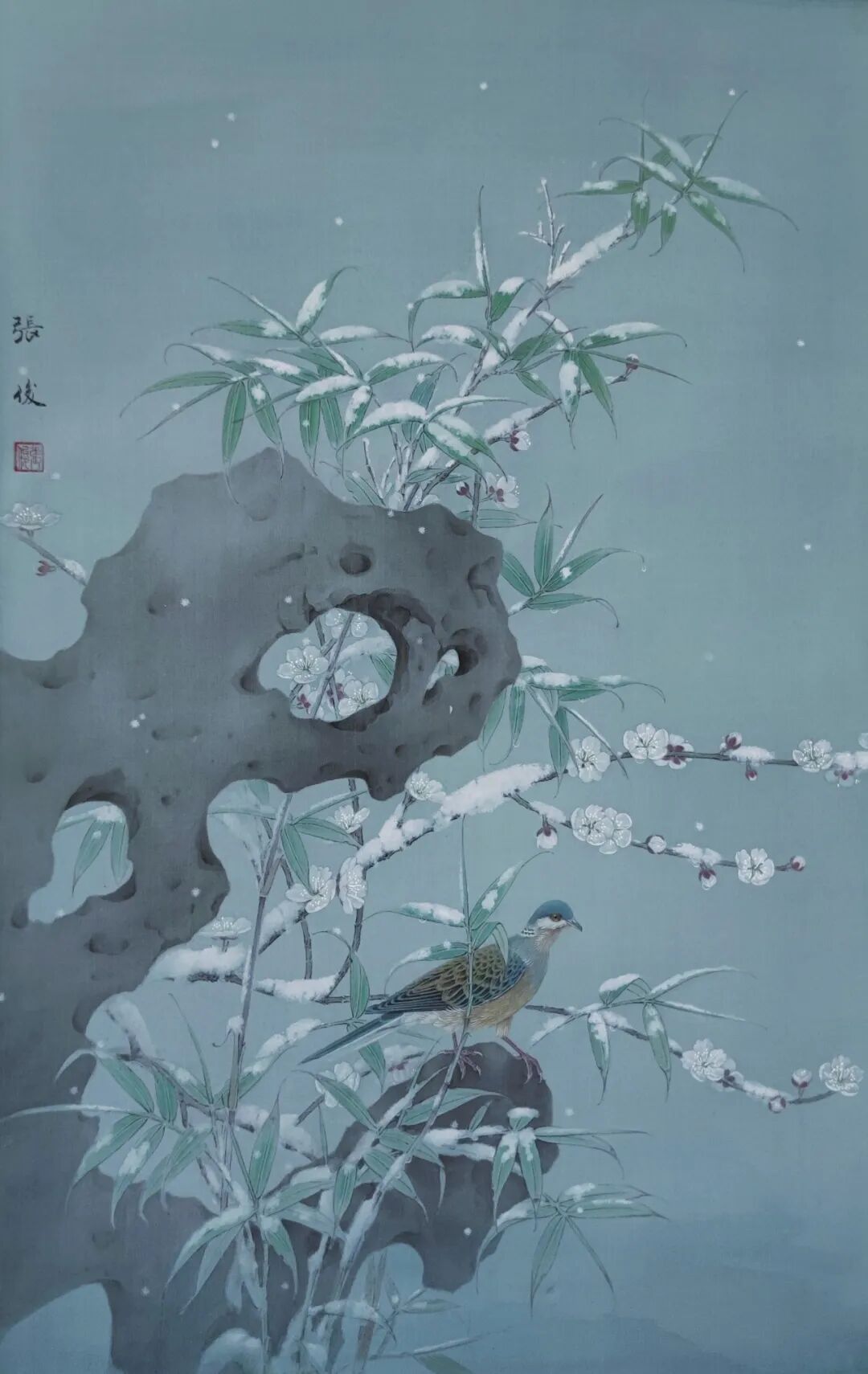张俊《游艺求真》中国当代书画名家致敬文脉主题汇展（图7）