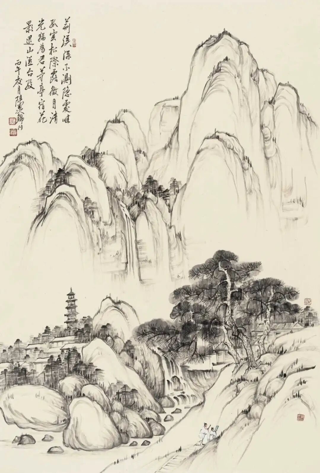吴锦川《游艺求真》中国当代书画名家致敬文脉主题汇展（图6）
