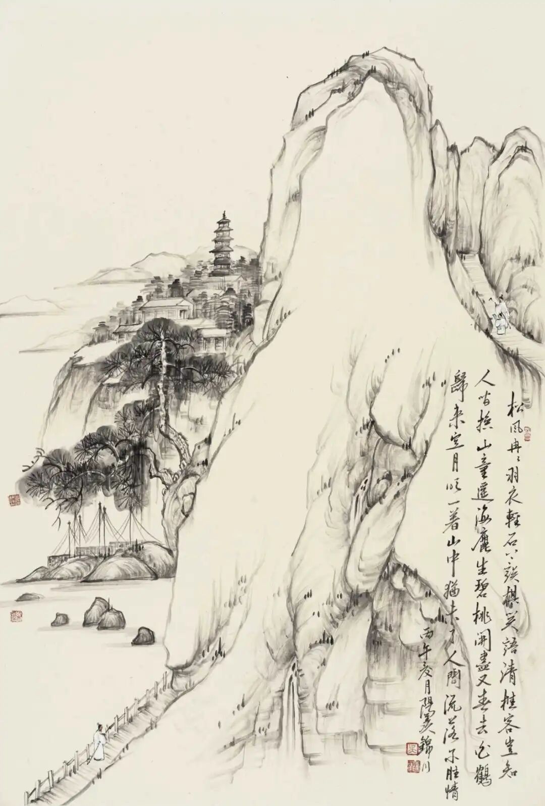 吴锦川《游艺求真》中国当代书画名家致敬文脉主题汇展（图13）