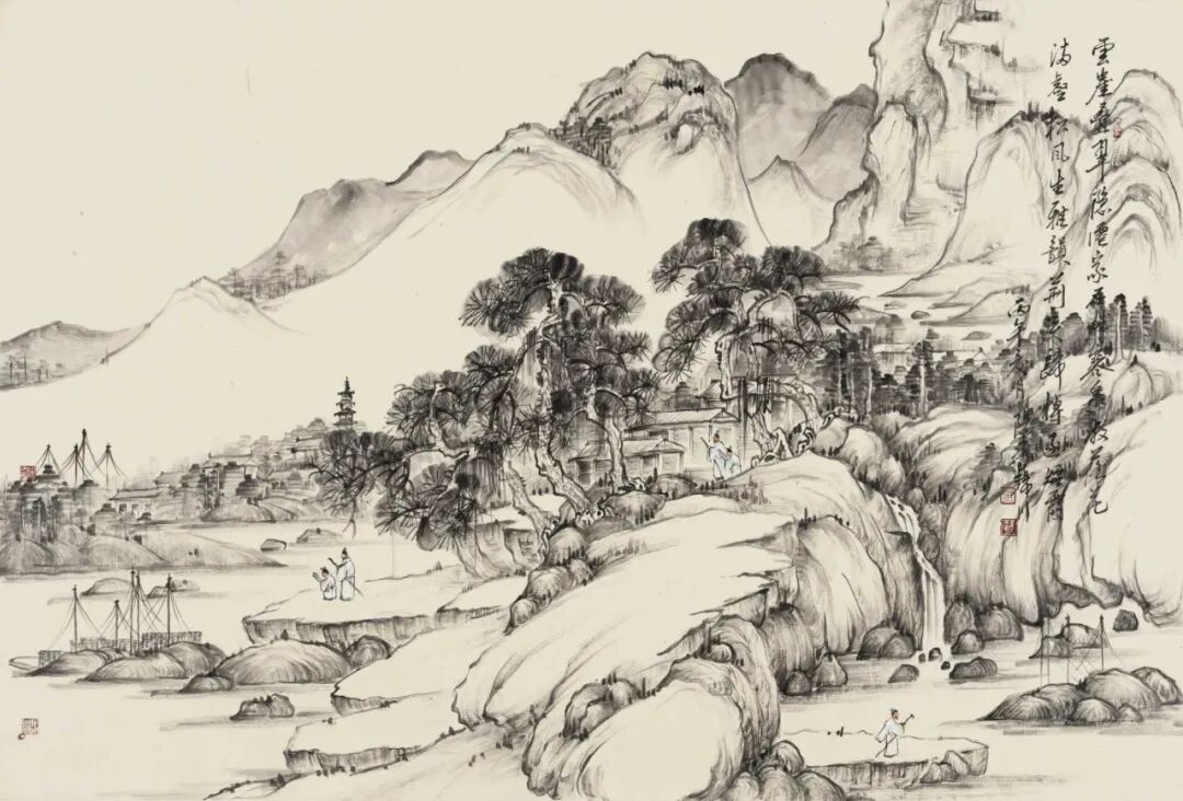 吴锦川《游艺求真》中国当代书画名家致敬文脉主题汇展（图19）
