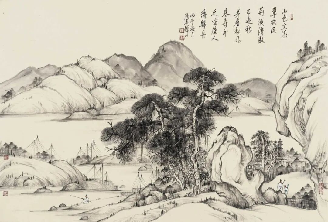 吴锦川《游艺求真》中国当代书画名家致敬文脉主题汇展（图18）
