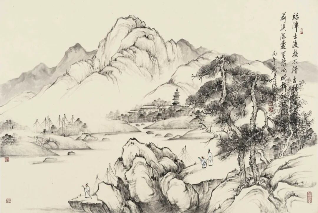 吴锦川《游艺求真》中国当代书画名家致敬文脉主题汇展（图22）