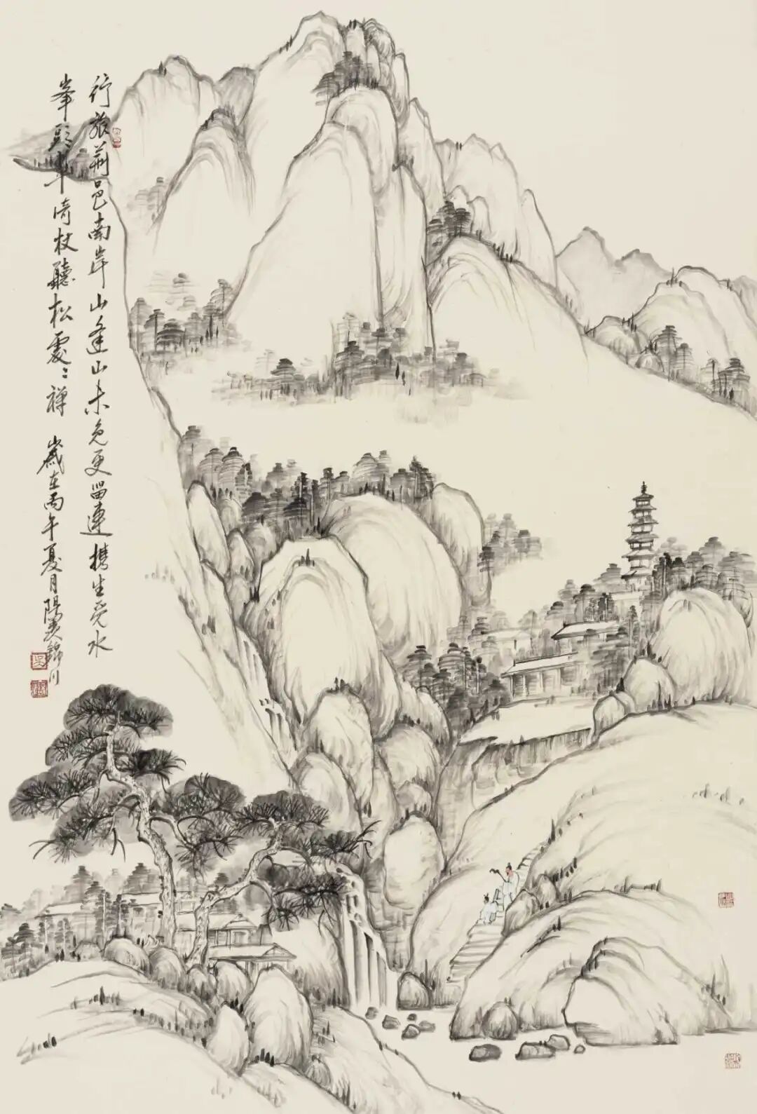 吴锦川《游艺求真》中国当代书画名家致敬文脉主题汇展（图9）