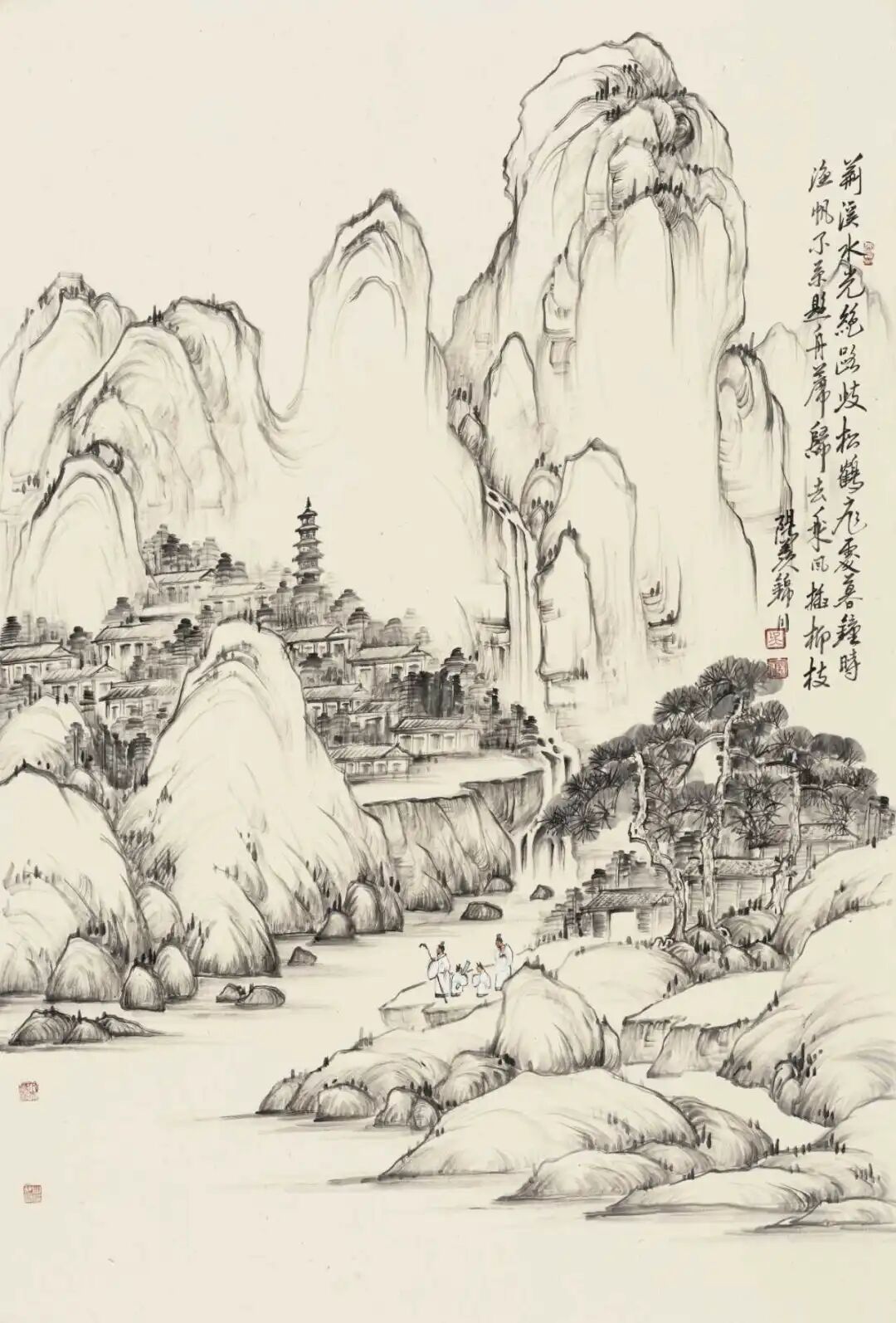吴锦川《游艺求真》中国当代书画名家致敬文脉主题汇展（图12）