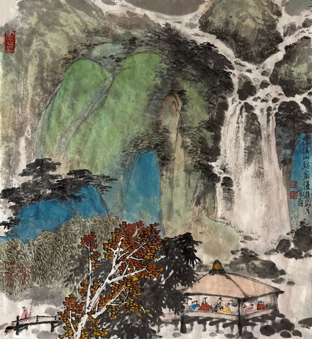 郑百重《游艺求真》中国当代书画名家致敬文脉主题汇展（图5）