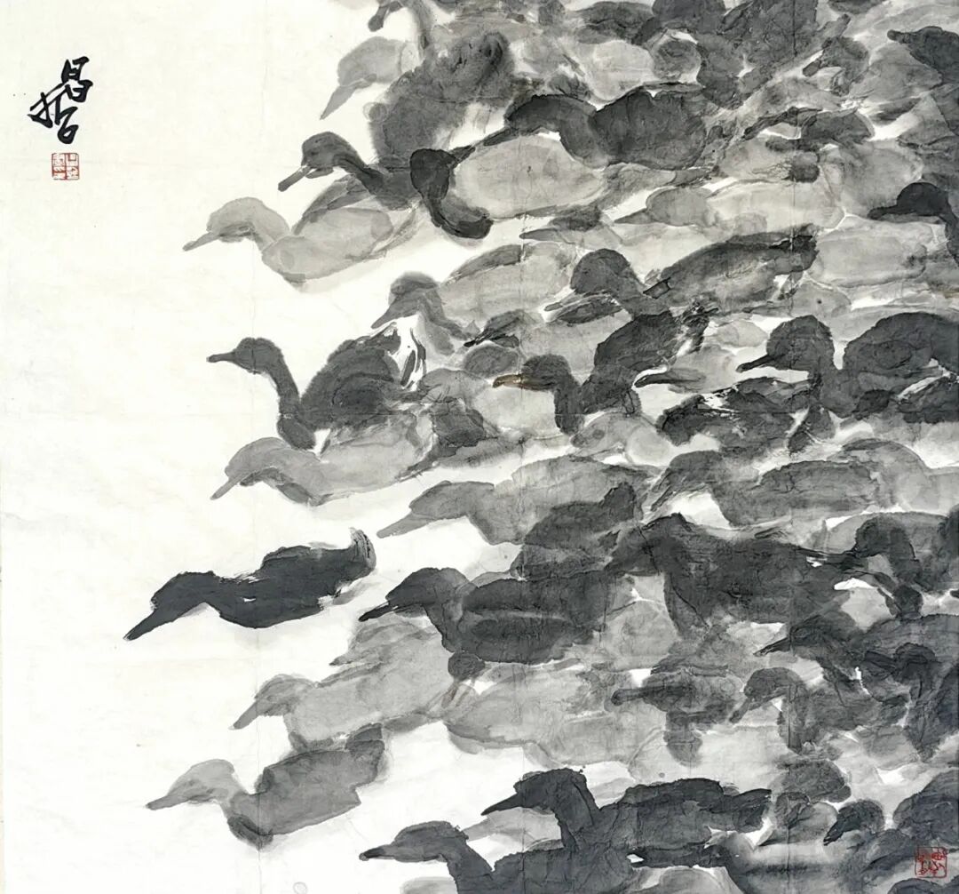 樊昌哲《游艺求真》中国当代书画名家致敬文脉主题汇展（图5）