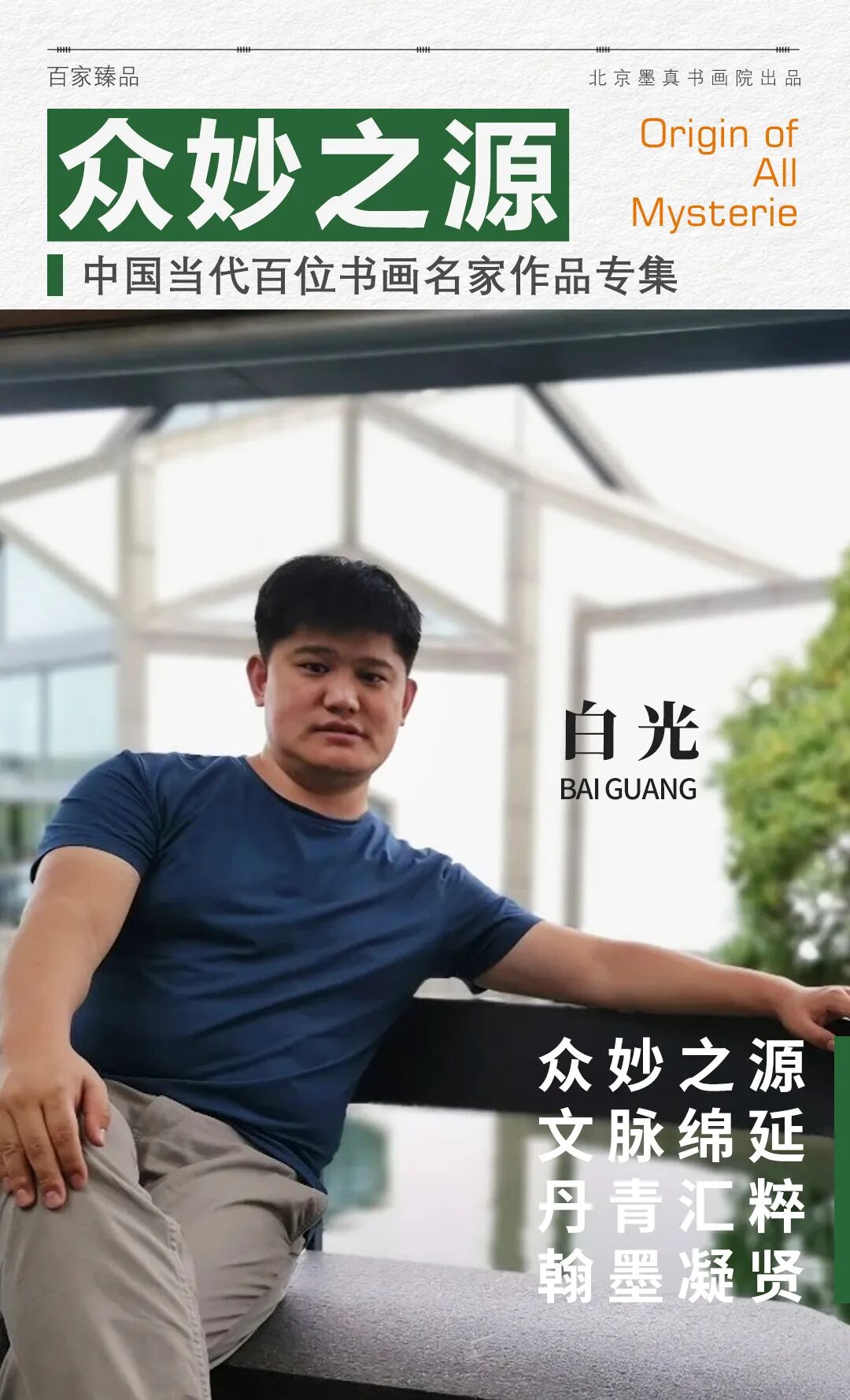 白光《众妙之源》中国当代百位书画名家作品专集