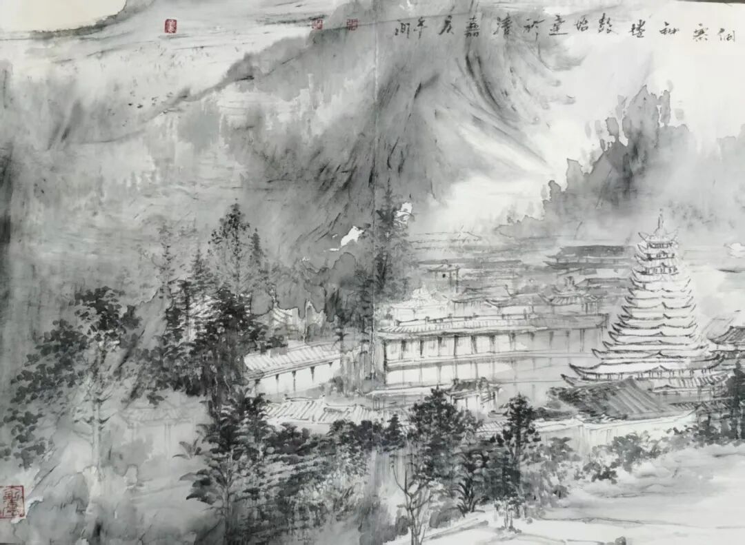 张世靖《游艺求真》中国当代书画名家致敬文脉主题汇展（图7）