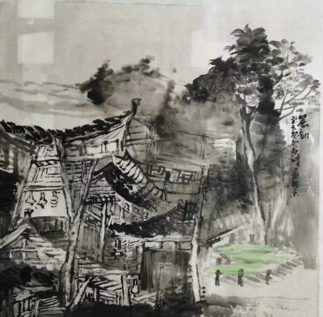 张世靖《游艺求真》中国当代书画名家致敬文脉主题汇展（图8）