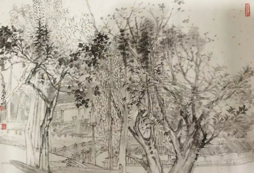 张世靖《游艺求真》中国当代书画名家致敬文脉主题汇展（图14）