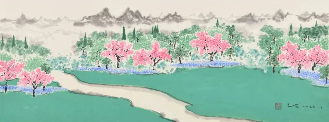 马良书《游艺求真》中国当代书画名家致敬文脉主题汇展（图12）