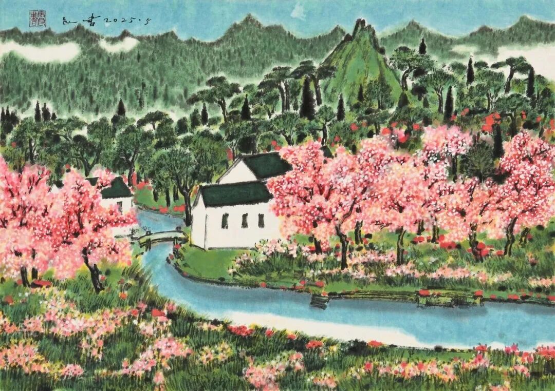 马良书《游艺求真》中国当代书画名家致敬文脉主题汇展（图7）
