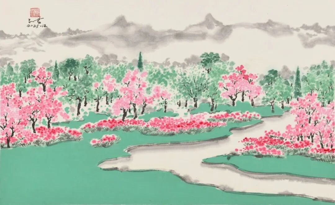 马良书《游艺求真》中国当代书画名家致敬文脉主题汇展（图10）