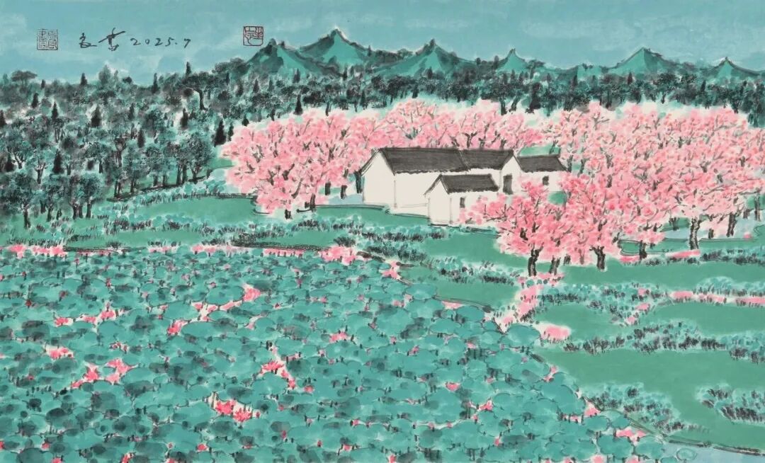 马良书《游艺求真》中国当代书画名家致敬文脉主题汇展（图8）