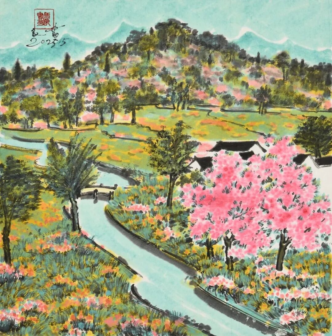马良书《游艺求真》中国当代书画名家致敬文脉主题汇展（图5）