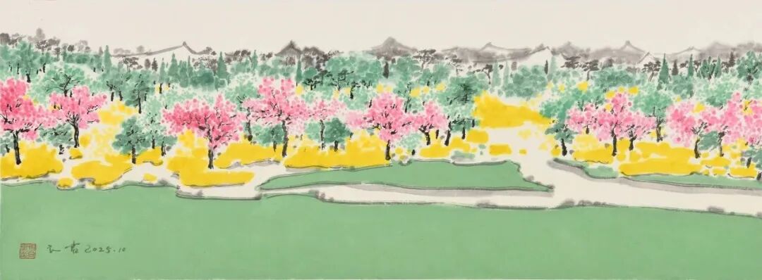 马良书《游艺求真》中国当代书画名家致敬文脉主题汇展（图11）