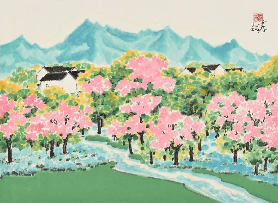 马良书《游艺求真》中国当代书画名家致敬文脉主题汇展（图9）