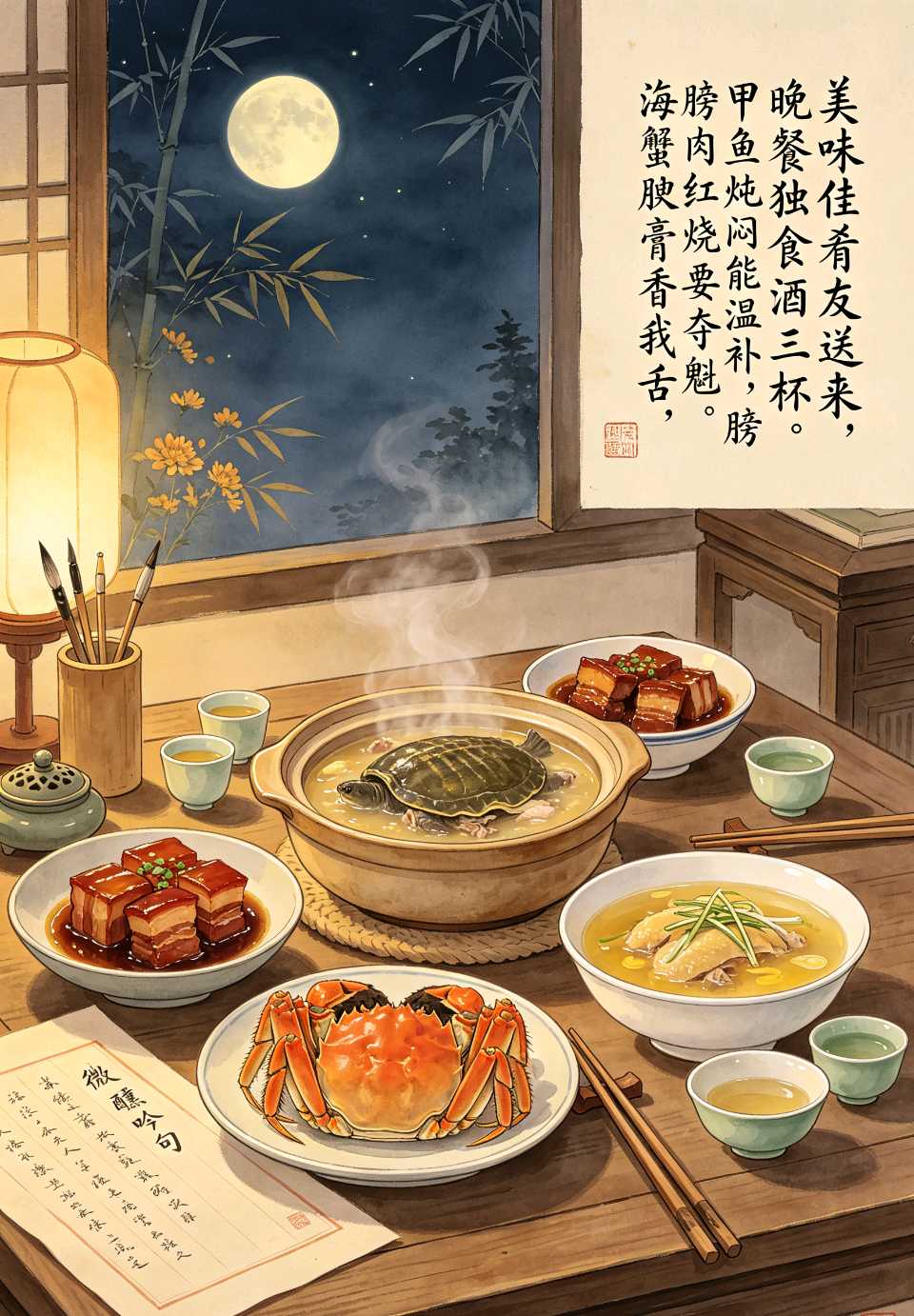 清江三味·总第72期【诗约岁时031】 秋寒露隐，雀化沧溟 ——寒露二候专刊（图5）