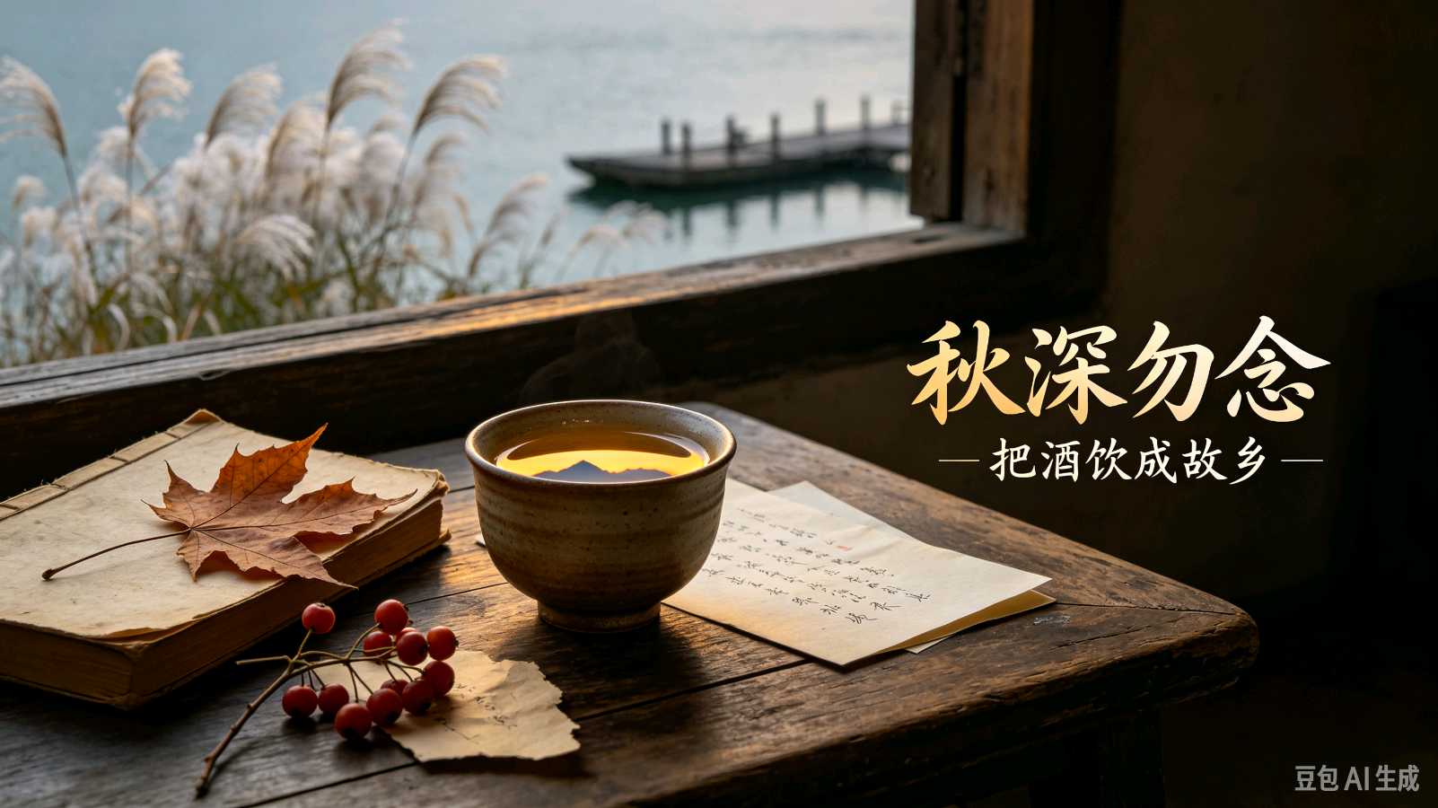 中华红旗国际诗社～北京头条～现代诗歌《秋酿》作者/陈美华：主播/美美（图4）