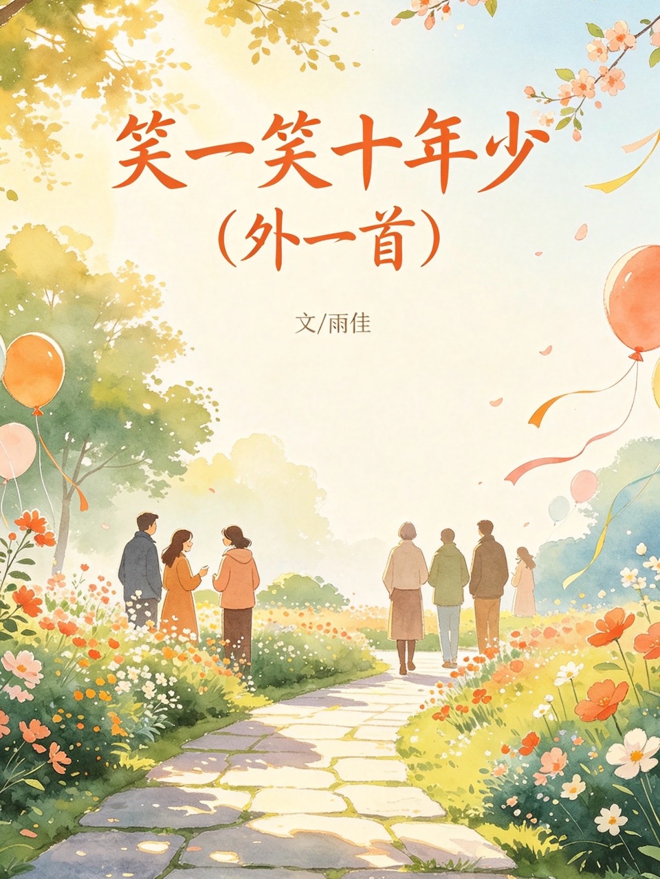 ［巾帼诗人］笑一笑十年少（外一首）//文/雨佳