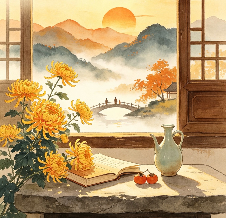 ［佳作欣赏］重阳吟//文/山里人