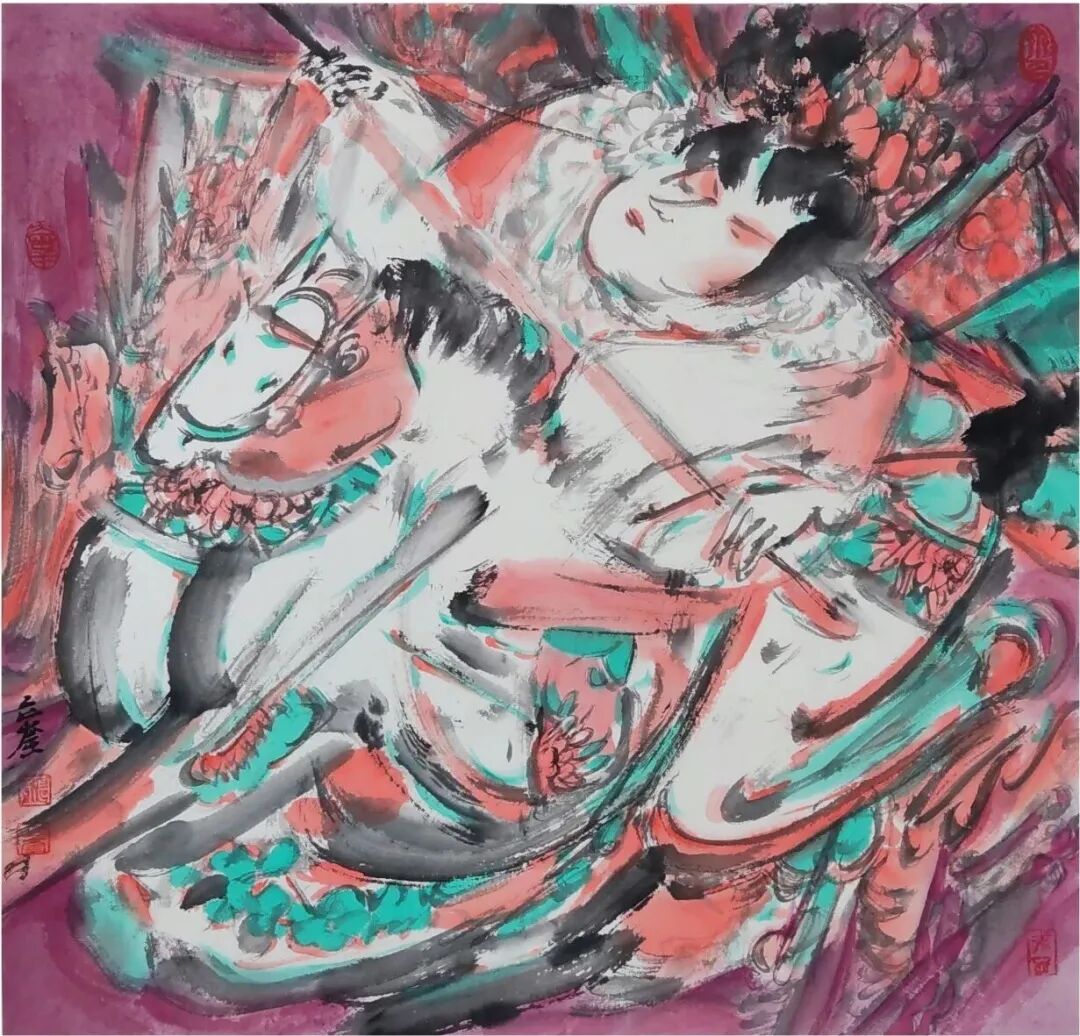 张立奎《游艺求真》中国当代书画名家致敬文脉主题汇展暨【黛墨 · 东芳】系列展（图21）