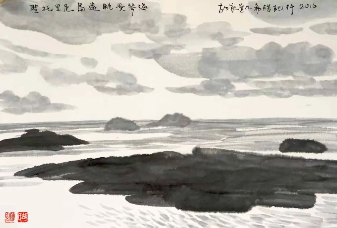 胡永凯《游艺求真》中国当代书画名家致敬文脉主题汇展（图22）