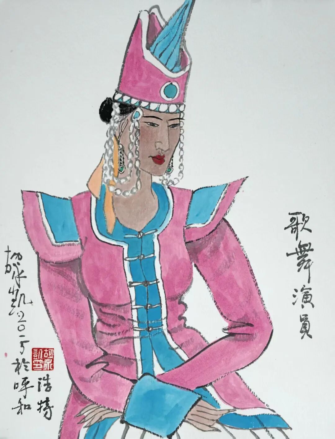 胡永凯《游艺求真》中国当代书画名家致敬文脉主题汇展（图20）