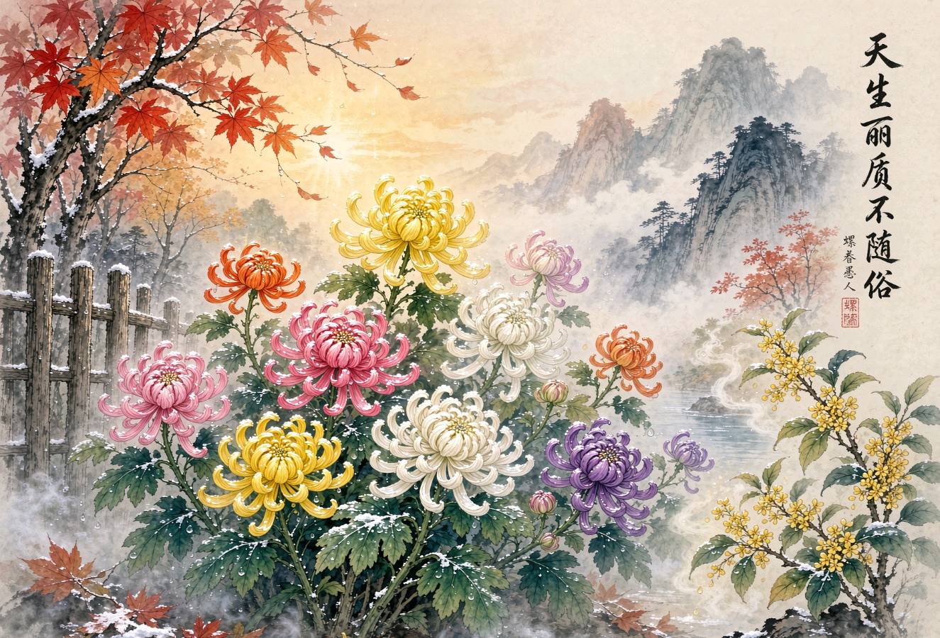 清江三味总第73期【诗约岁时032】｜菊有黄华·重阳雅韵合刊（图7）